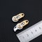 Brass Mini Keychain Folding Knife – Portable Outdoor & Camping Tool