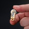 Brass Mini Keychain Folding Knife – Portable Outdoor & Camping Tool