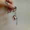 Korean Metal Big Ball Key & Bag Pendant for Car & Accessories
