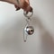 Korean Metal Big Ball Key & Bag Pendant for Car & Accessories