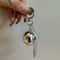 Korean Metal Big Ball Key & Bag Pendant for Car & Accessories