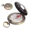 Brass Pocket Compass With Luminous Display Portable Outdoor Hiking Tool 3