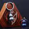 Luxury Titanium Keychain Pendant for Men & Women – Luck Gourd Car Accessory
