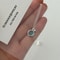 Luxury Summer Blue Crystal Pendant Necklace For Women Girls 1