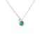 Luxury Summer Blue Crystal Pendant Necklace For Women Girls 4
