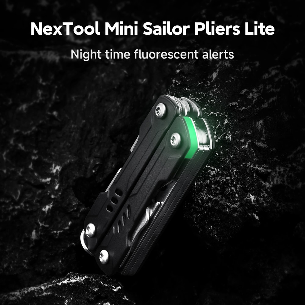 NexTool Mini Sailor Pliers Lite Portable EDC Multi Tool With Scissors Screwdrivers 1