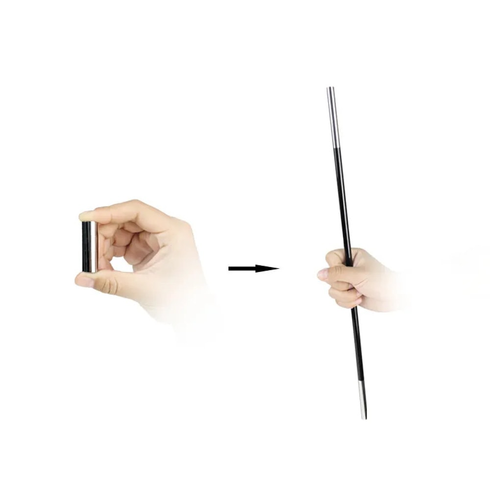 Magic Trick Mini Canes – Black Appearing Wand for Beginners