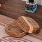 Elegant Wooden Jewelry Box Portable Solid Wood Storage For Earrings Rings 2