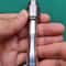 Precision Watch Repair Tool with Drill Bit Clamping Handle for Wheel Axle Screws