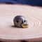 Gold Skull Bead Pendant Necklace with Movable Mouth – Wearable Bracelet Accessory