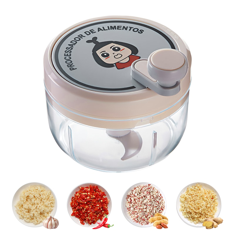 Premium Garlic Crusher & Multifunctional Kitchen Chopper for Easy Cooking