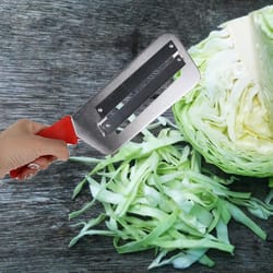 multi-function vegetable slicer & grater with double blades