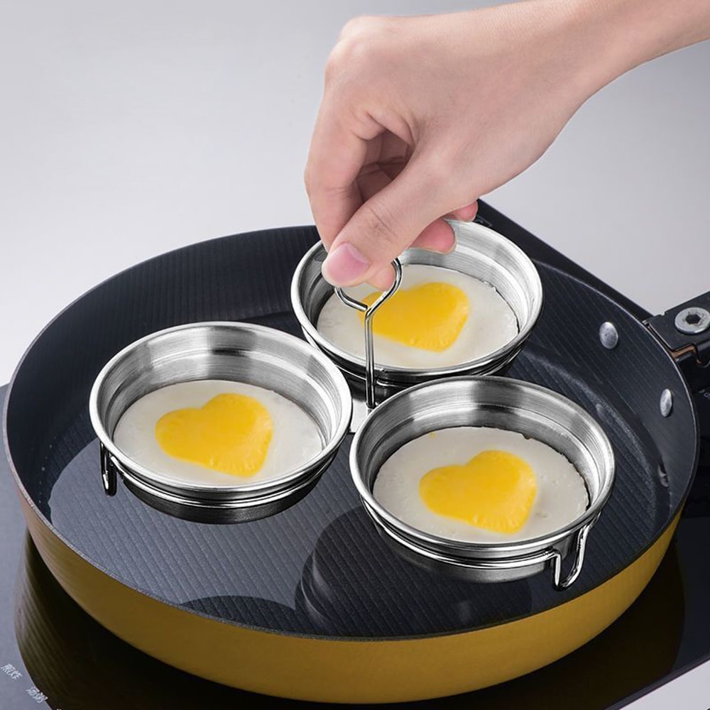 Stainless Steel Egg Poacher & Steamer Pan for Perfect Breakfasts