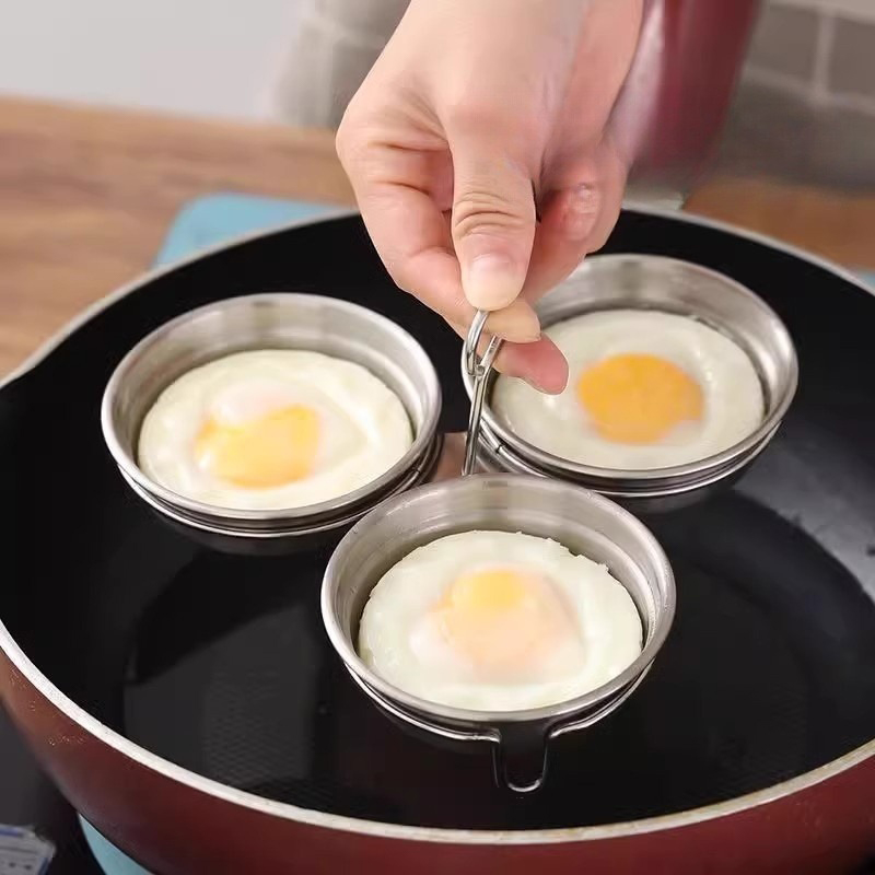 Stainless Steel Egg Poacher & Steamer Pan for Perfect Breakfasts
