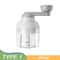 Manual Garlic Chopper Meat Mincer Hand Rotary Vegetable Cutter 6