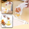Heavy-Duty Stainless Steel Egg Cracker & Separator – Ergonomic Handheld Kitchen Tool