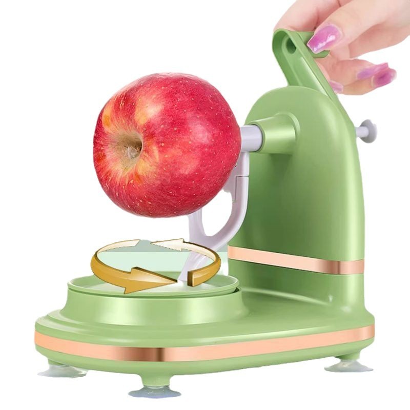 Manual Apple Potato Peeler With Stainless Steel Blades Multifunctional Kitchen Gadget 0