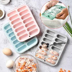 premium silicone sausage maker mold – diy homemade sausage & hot dog mold