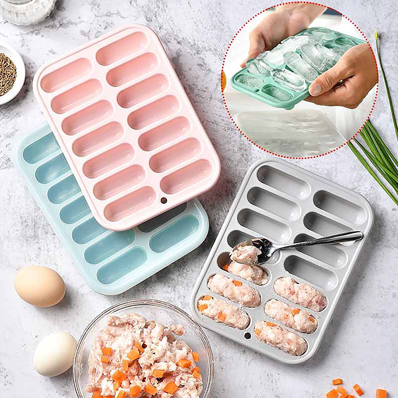 Premium Silicone Sausage Maker Mold DIY Homemade Sausage Hot Dog Mold 0