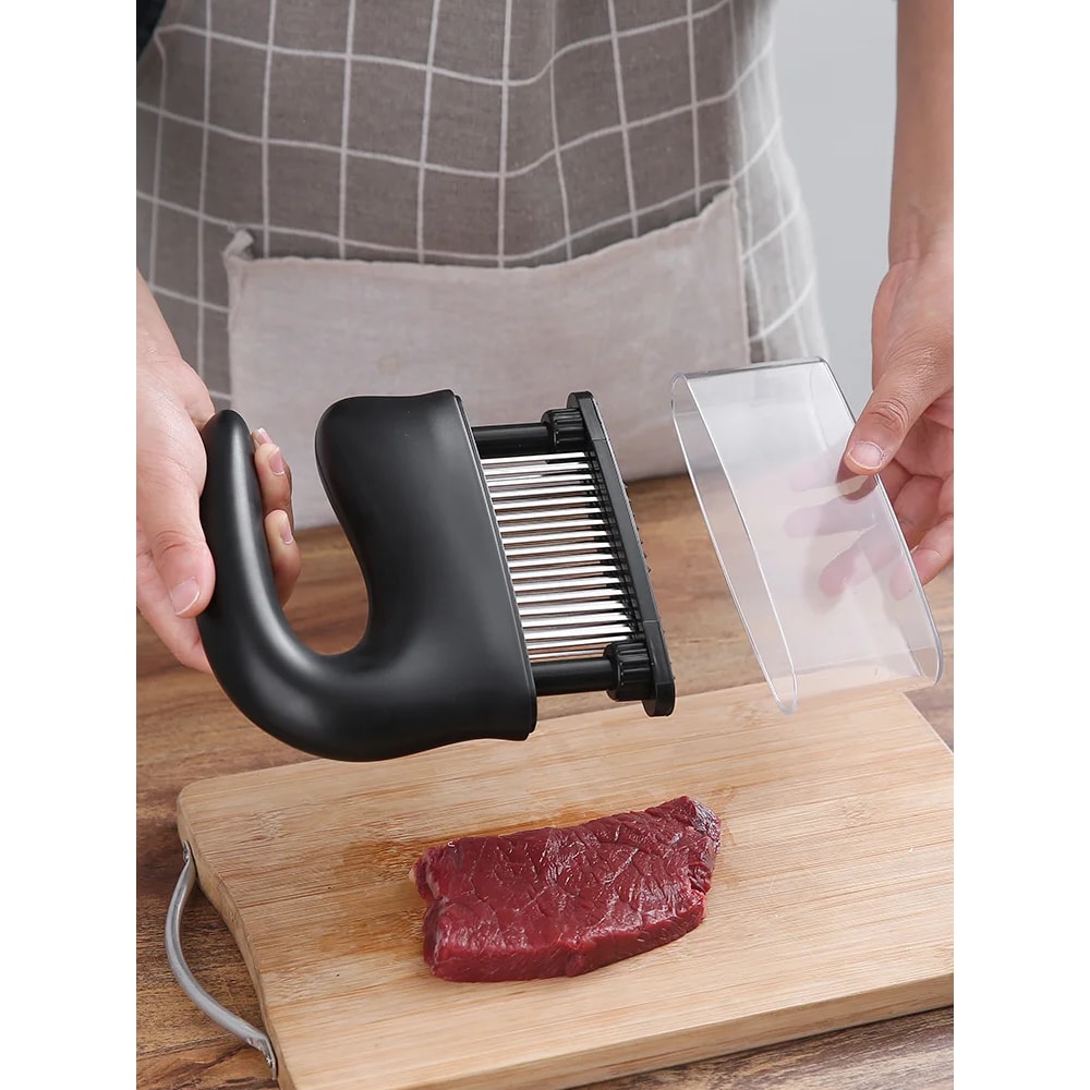 Premium Stainless Steel Meat Hammer Tenderizer Tool For Steak Poultry 1