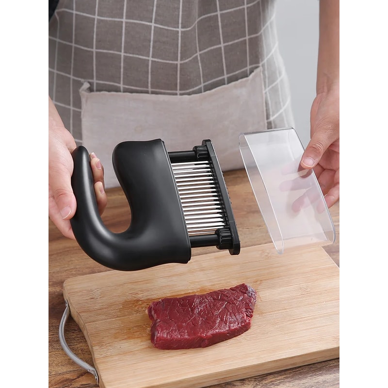 Premium Stainless Steel Meat Hammer Tenderizer Tool For Steak Poultry 1