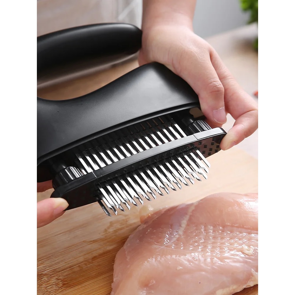 Premium Stainless Steel Meat Hammer Tenderizer Tool For Steak Poultry 2