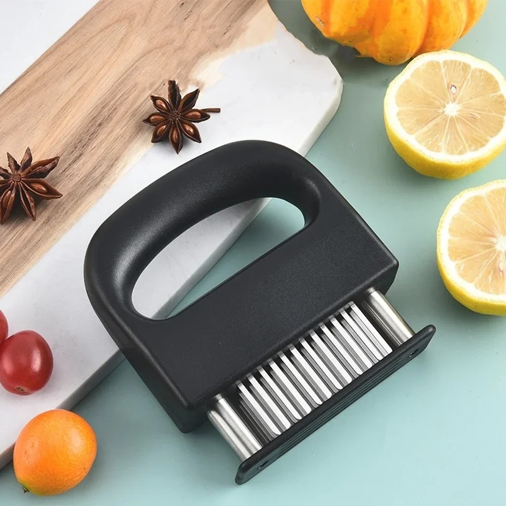 Premium Stainless Steel Steak Tenderizer Meat Tenderizer Tool For Effortless Marinade Infusion 2