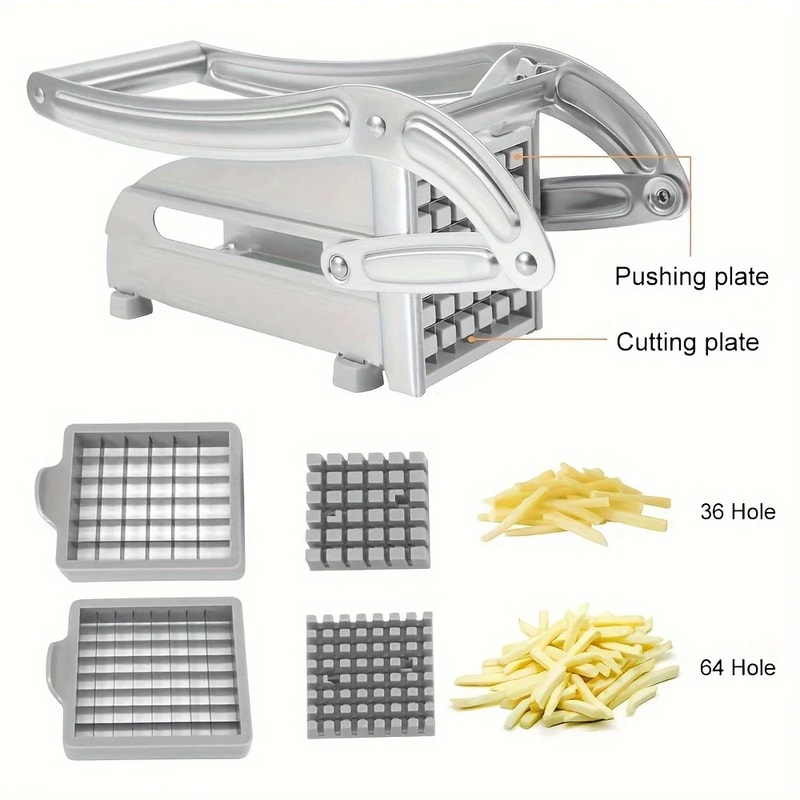 Multifunctional Stainless Steel Vegetable Slicer for Potatoes & Cucumbers