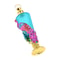 Luxury Peacock Glass Jar Crystal Perfume Bottle – Vintage Decorative Vanity Decor