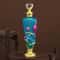 Luxury Peacock Glass Jar Crystal Perfume Bottle – Vintage Decorative Vanity Decor