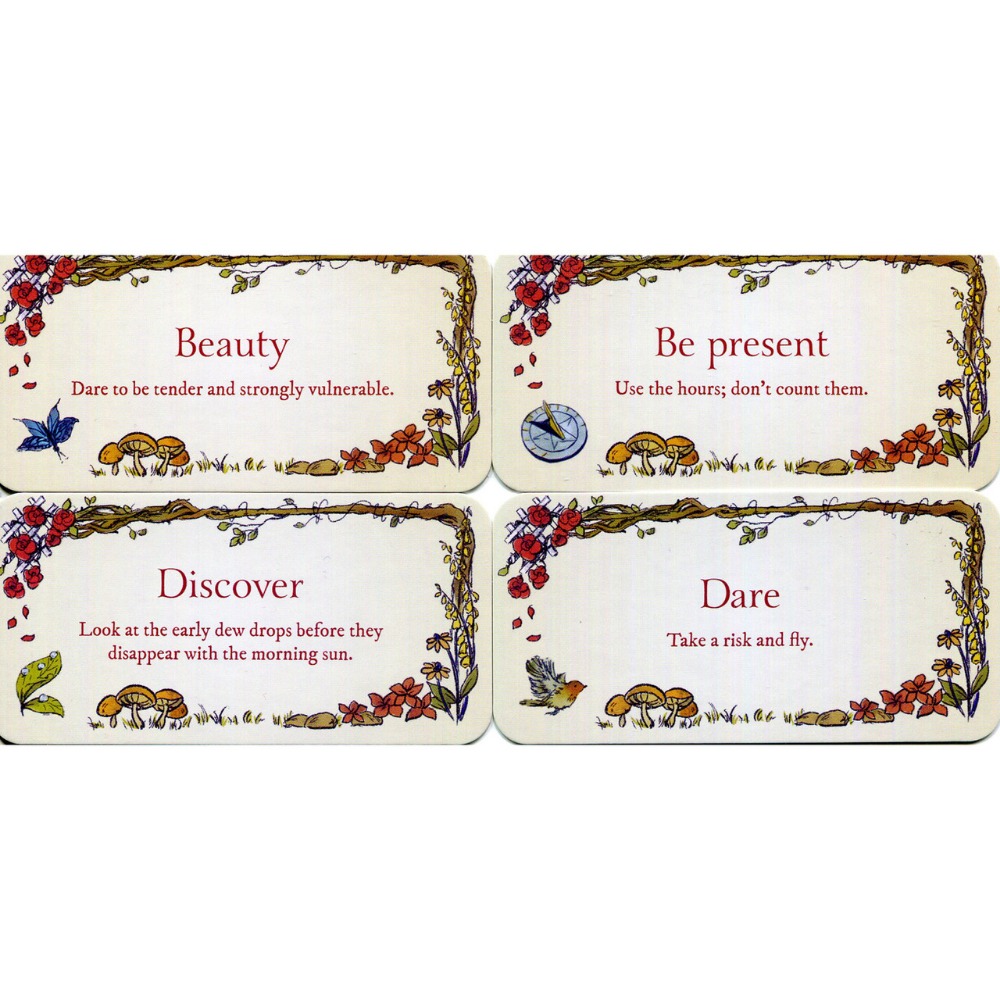 Secret Garden Magic Cards with Inspirational Messages