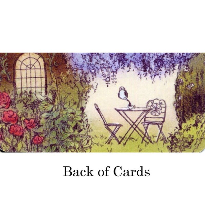 Secret Garden Magic Cards with Inspirational Messages