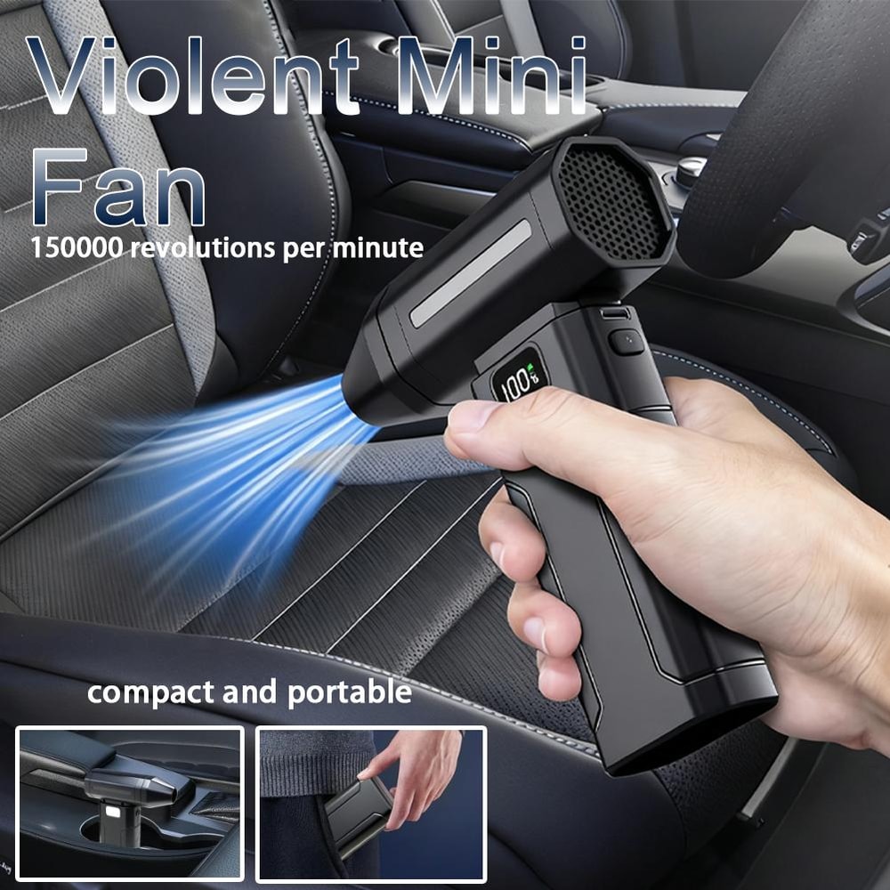 Brushless Turbo Jet Fan Blower – Powerful Portable Air & Dust Cleaner