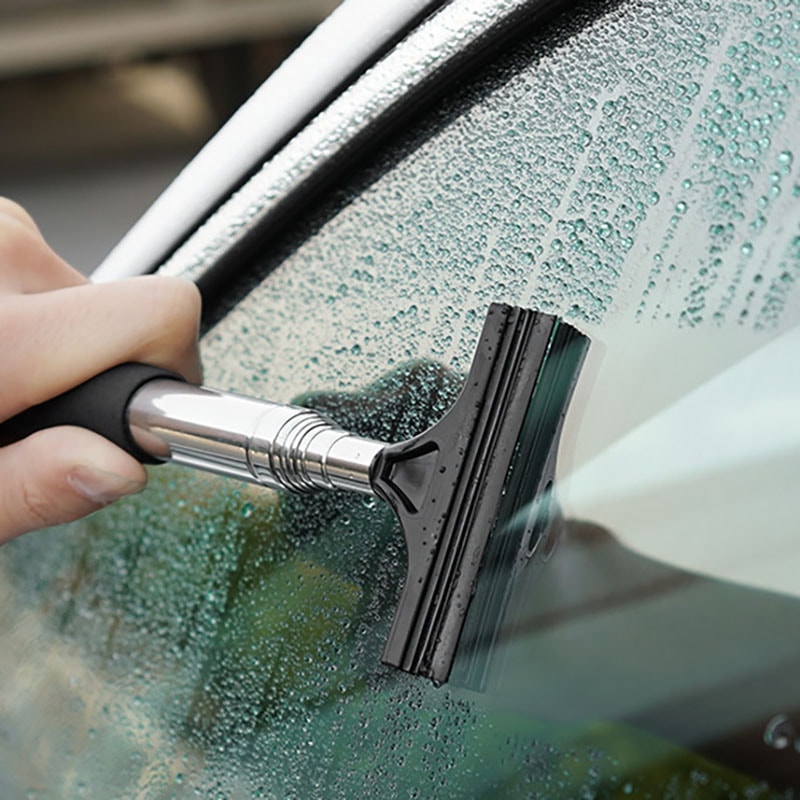 MultiFunctional Car Rearview Mirror Wiper Cleaner Brush 0