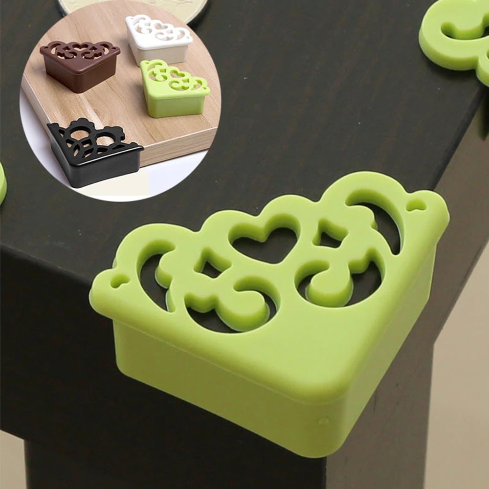 Soft Baby Corner Guards Hollow Flower Pattern Safety Edge Protectors For Kids 0