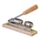 Stainless Steel Nutcracker Tool for Walnuts, Pecans & Almonds with Adjustable Wooden Base