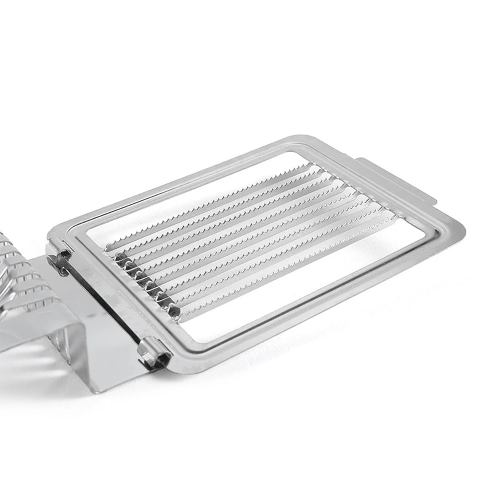 Stainless Steel Egg Slicer for Hard Boiled Eggs, Strawberries & Soft Fruits