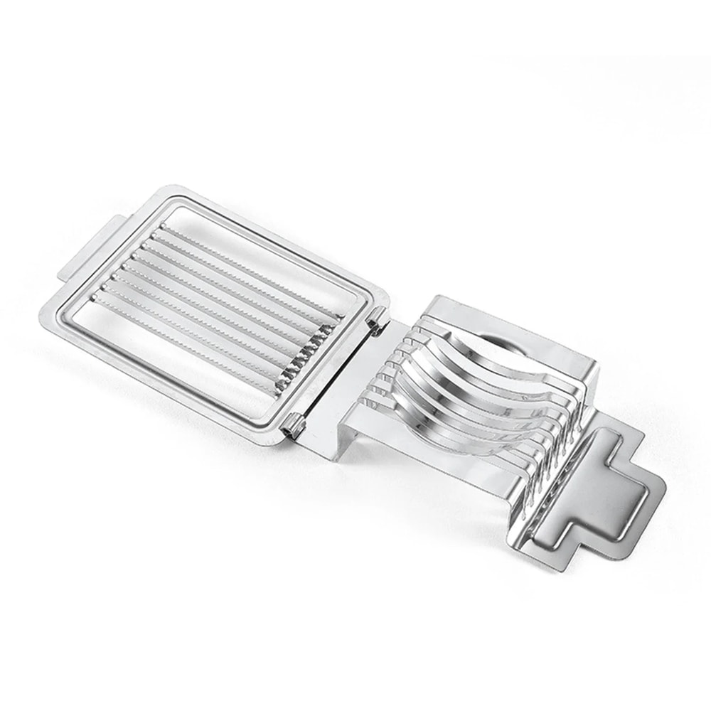 Stainless Steel Egg Slicer for Hard Boiled Eggs, Strawberries & Soft Fruits