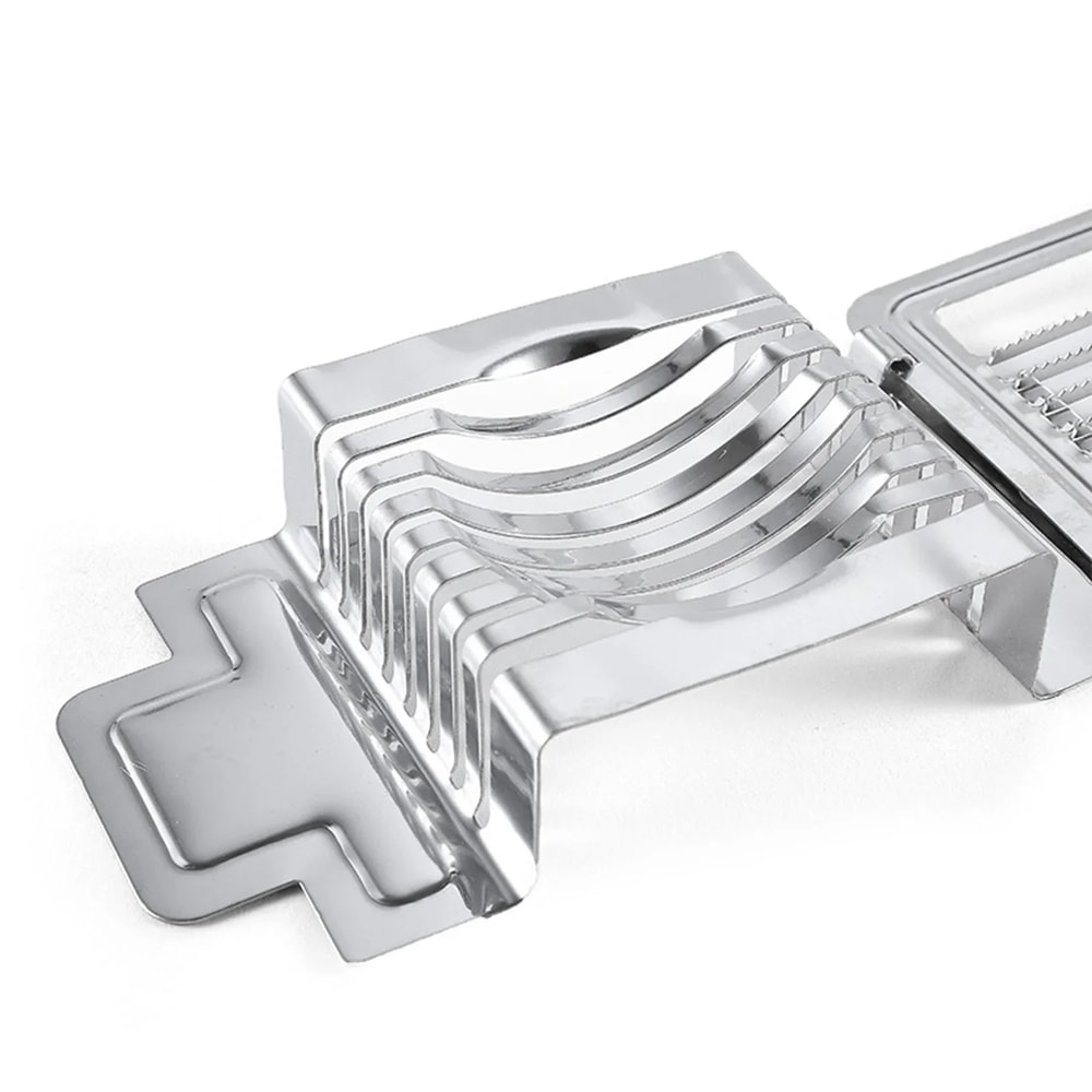 Stainless Steel Egg Slicer for Hard Boiled Eggs, Strawberries & Soft Fruits