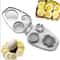 Multi Function Egg Slicer Stainless Steel Kitchen Cutter For Fruits Vegetables Mozzarella 0