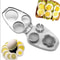 Multi Function Egg Slicer Stainless Steel Kitchen Cutter For Fruits Vegetables Mozzarella 0