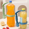 GripFlow Adjustable Bottle Pour Handle With BuiltIn Opener Spill Control 2