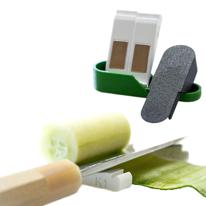 Magnetic Ultra Thin Vegetable Slicer Guide For Precision Kitchen Cutting 1
