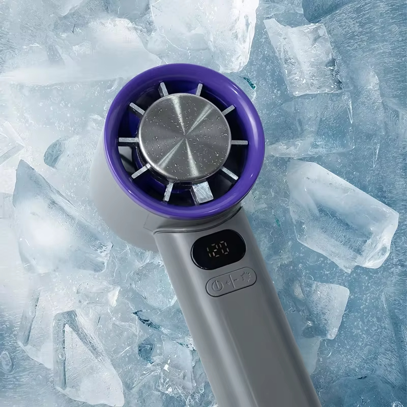 ArcticFlow Portable Mini Fan With Ice Cooling LED Display 5