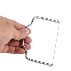 stainless steel cheese slicer & butter cutter knife for cheese boards and baking