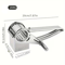 Stainless Steel Rotary Cheese Grater Handheld Nut And Chocolate Slicer 1