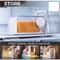 FreshSlice Cheese Storage Container with 3 Stainless Steel Blades & Built In Cheese Slicer