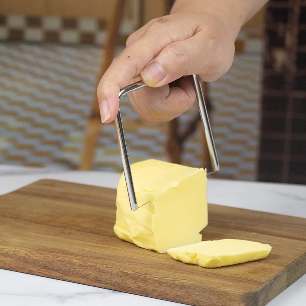 FreshSlice Butter Dish With Lid And Cutter Storage Box 1