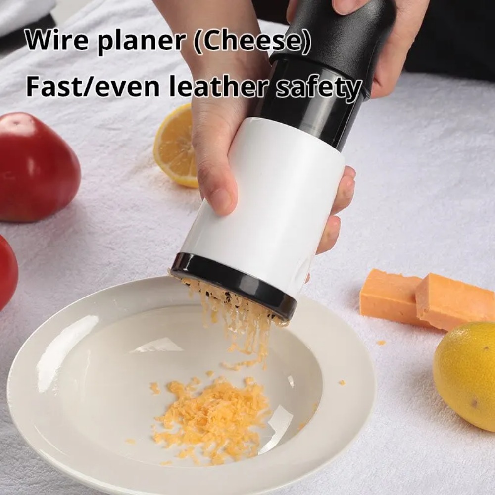 Stainless Steel Cheese Grater with Dual Blades for Parmesan, Chocolate & Butter