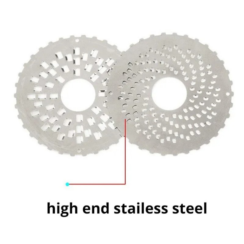 Stainless Steel Cheese Grater with Dual Blades for Parmesan, Chocolate & Butter